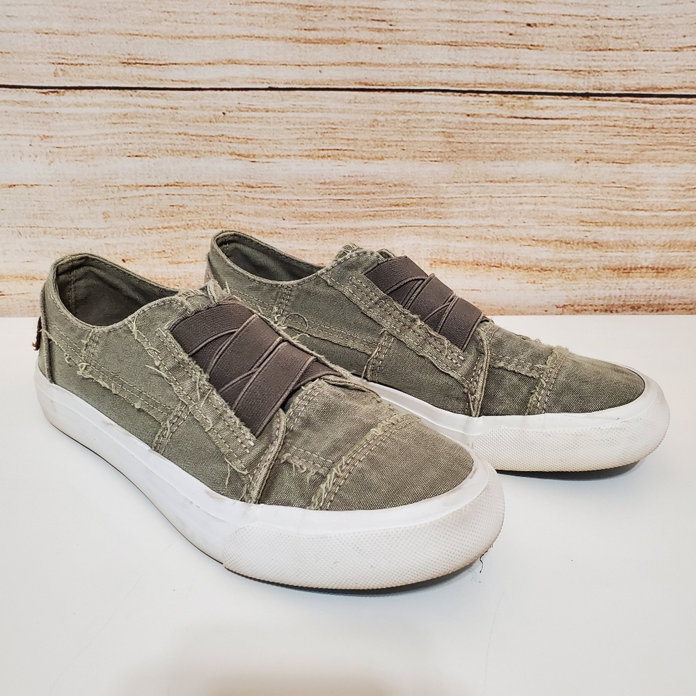 Blowfish Vintage Green Marley Malibu Slip On Sneaker 7